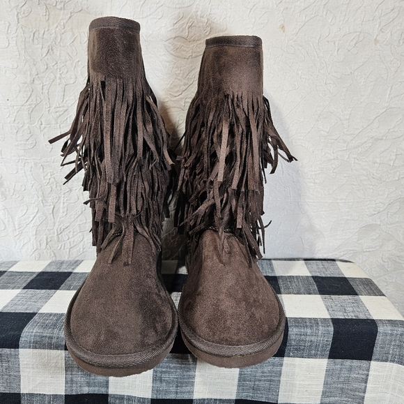 Silver Dew Women's Cozy-4 Moccosin Style Boot - Picture 2 of 10